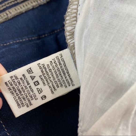 Free People Seamed Moto Button Fly Skinny Jeans 27 - Picture 6 of 15